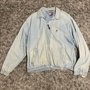 Vintage Tommy Hilfiger Light Blue Denim Jacket